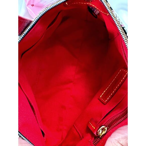 Dooney & Bourke Whimsy Ruby Bitzy Satchel PRISTINE Condition - Picture 14 of 16